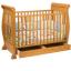 3 in 1 convertible wooden baby bed