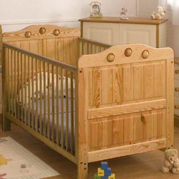 antique cot bed